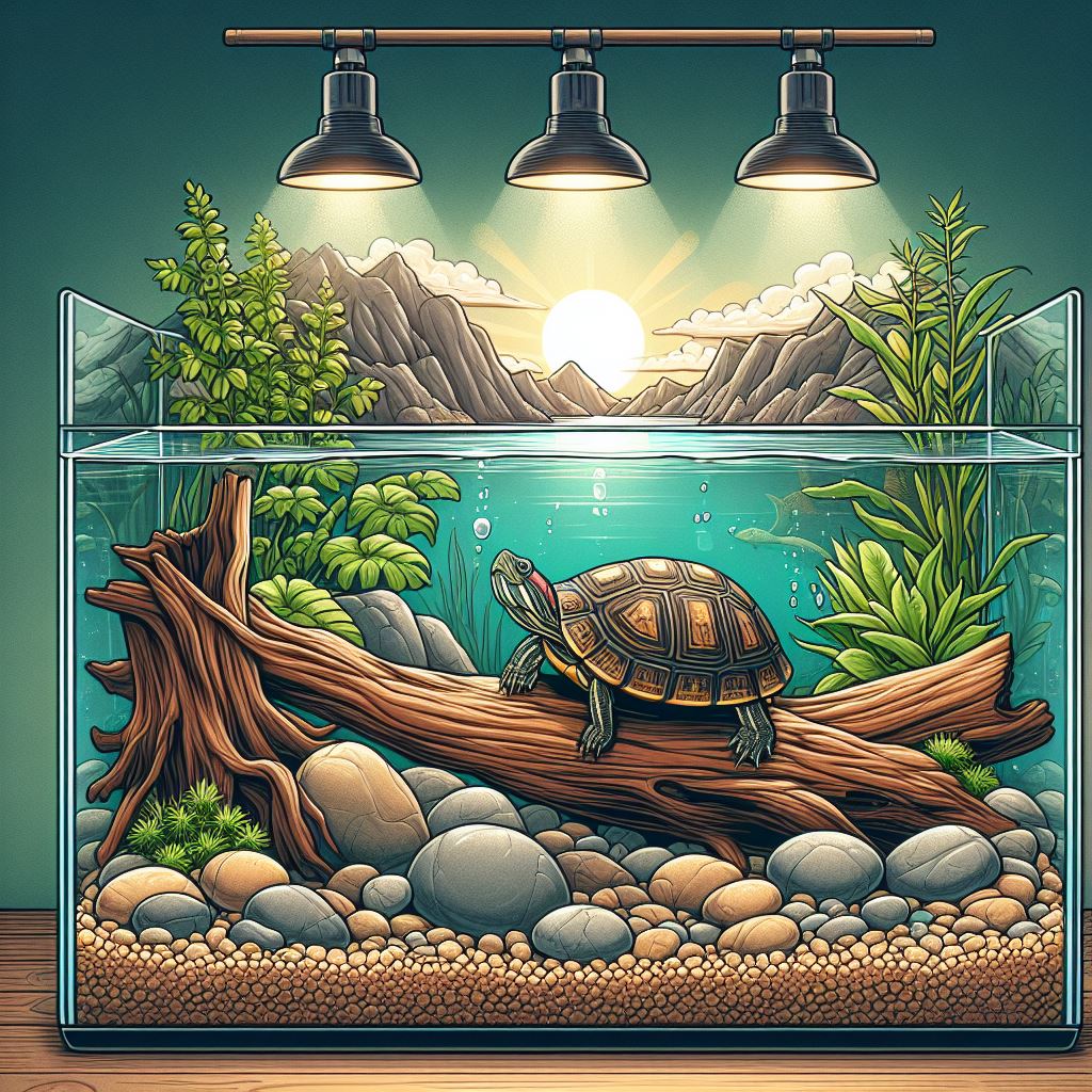 Baby Map Turtle Habitat