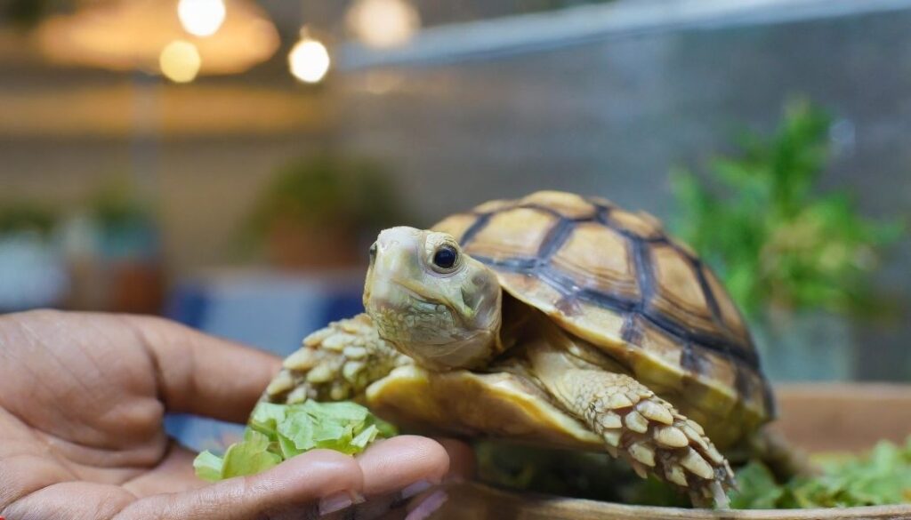 What to Feed Baby Sulcata Tortoise