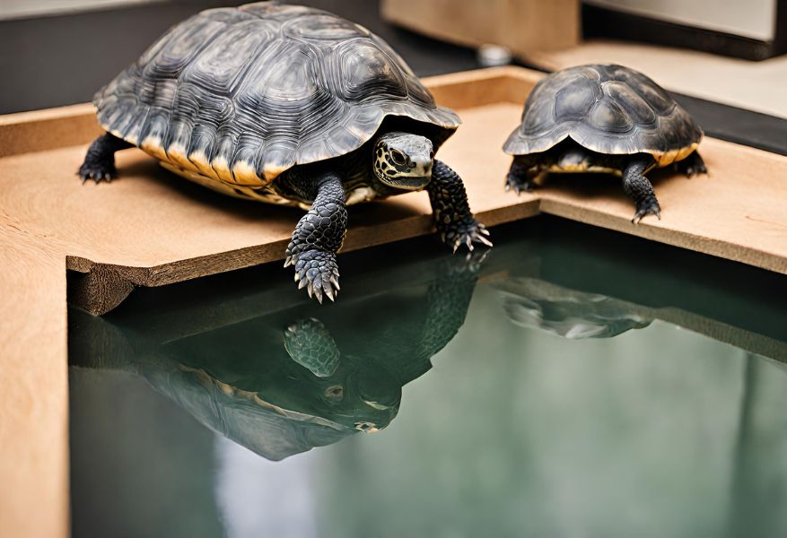 Make a Basking Platform for Turtles