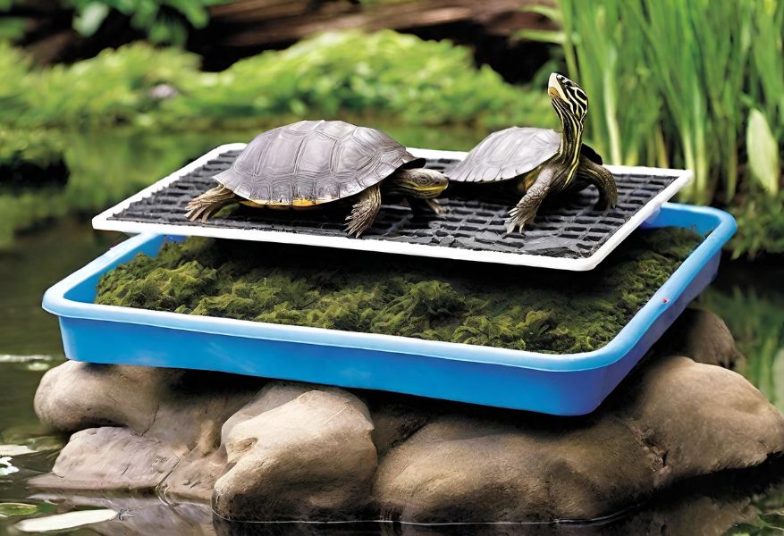 Make a Basking Platform for Turtles