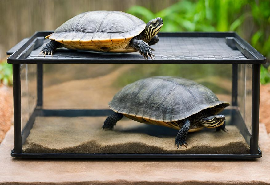 Make a Basking Platform for Turtles