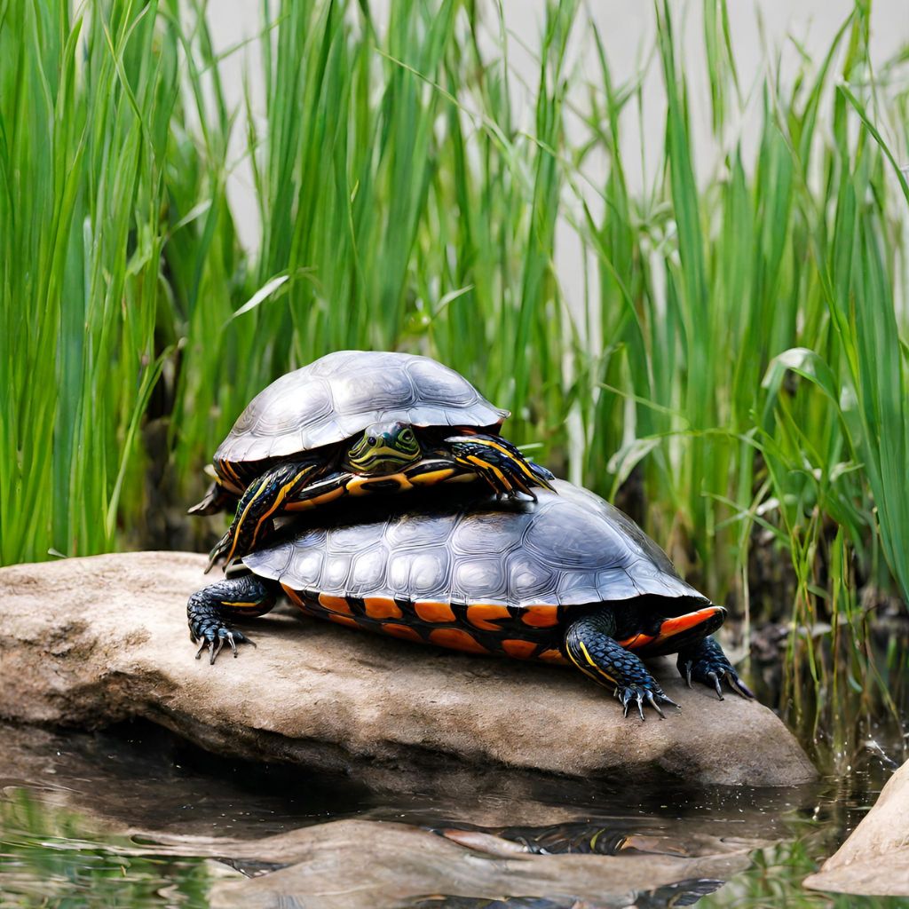 Can a Painted Turtle Live With a Red Eared Slider