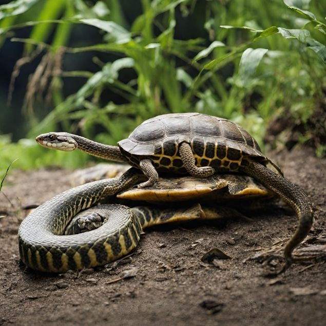 Can a Snake Eat a Turtle