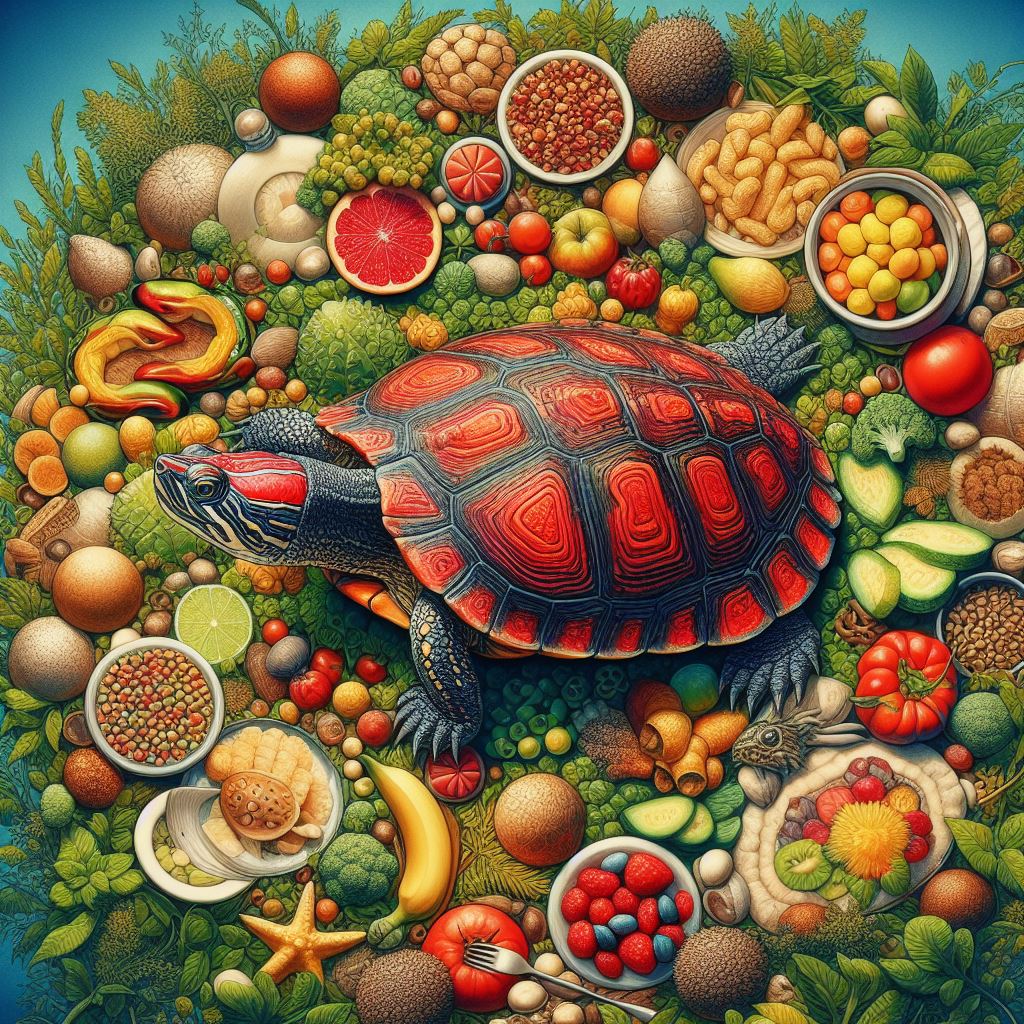 What Do Red Painted Turtles Eat