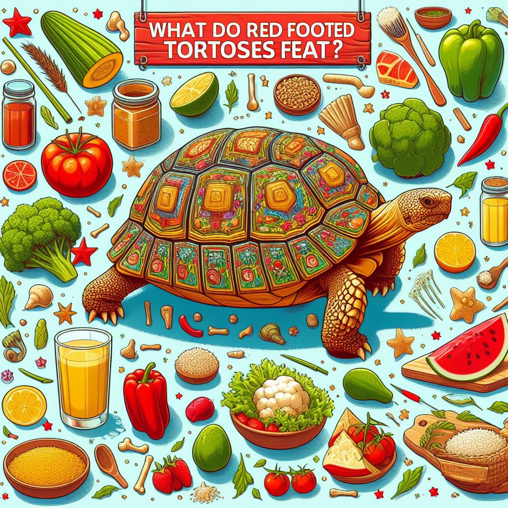 What Do Red Footed Tortoises Eat