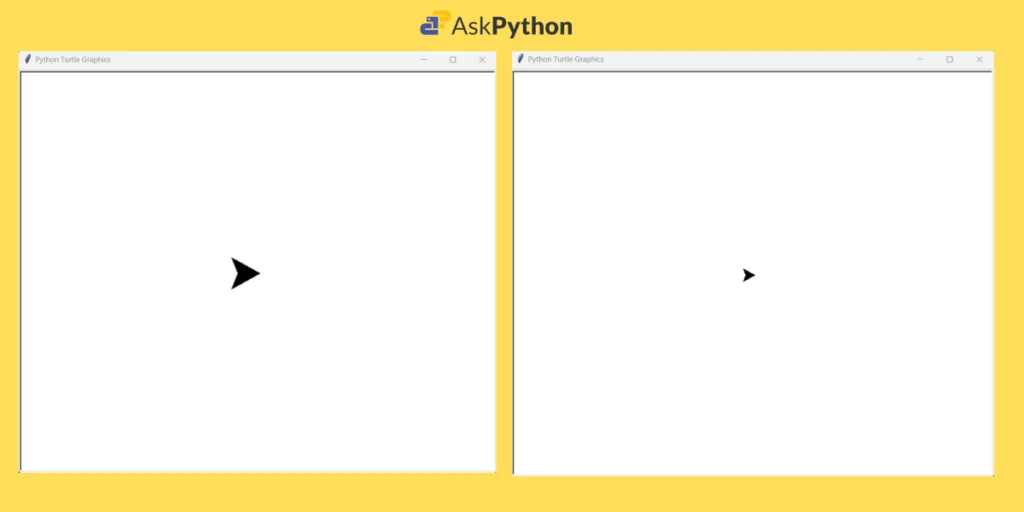 How to Change Turtle Size in Python