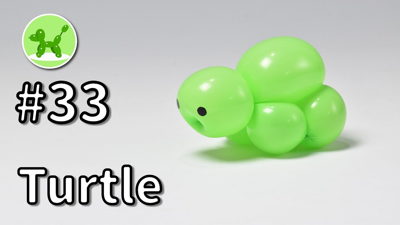 How to Make a Balloon Animal Turtle