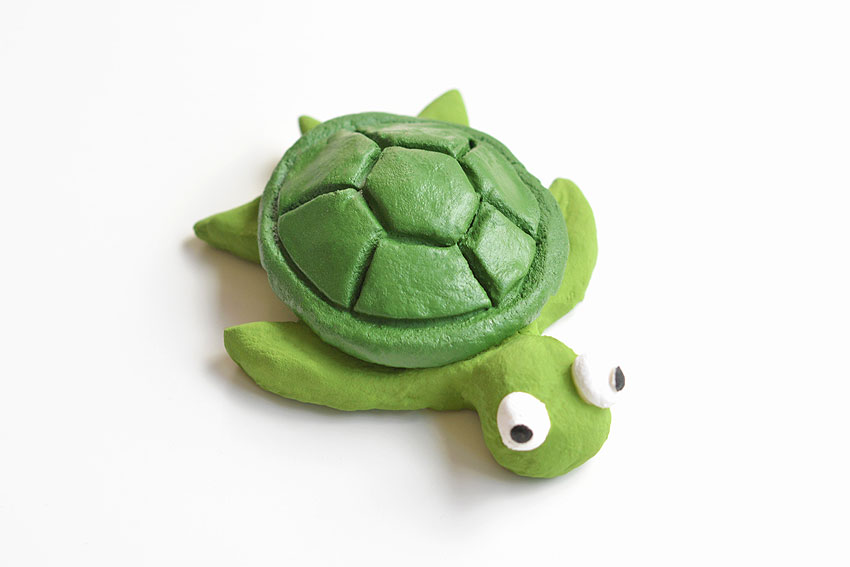 How to Make a Clay Turtle